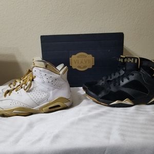 *SZ 13 (RARE)-Air Jordan Golden Moments 6/7 (2012)